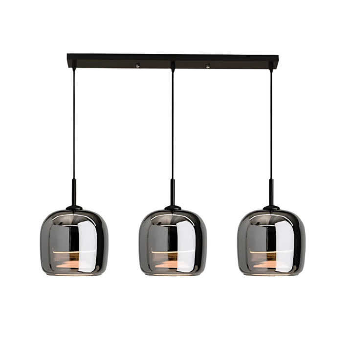 Suspension Verre Noir - Luminaire Design Nordique