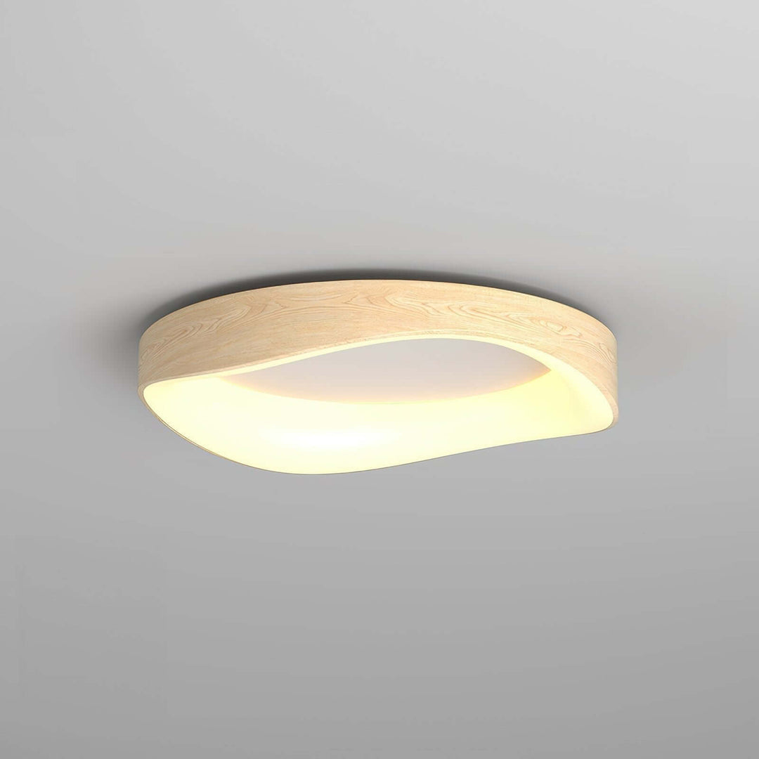Lampe de Plafond LED Bois -  Design Nordique
