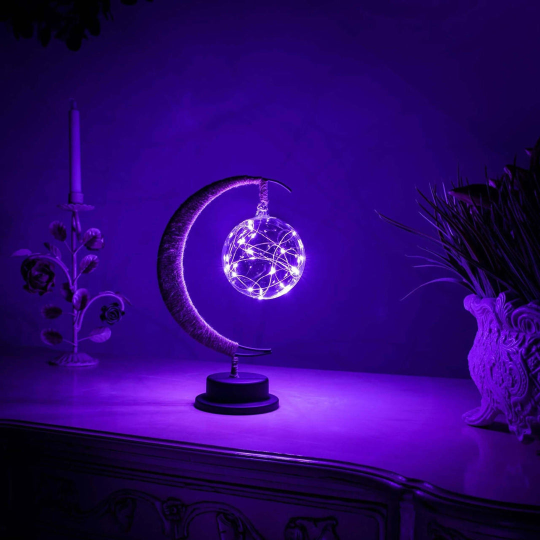 Lampe de Nuit Lune - Décoration Magique & Lumineuse