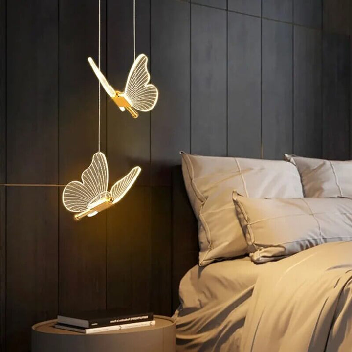 Lampe À Suspendre En Forme De Papillon