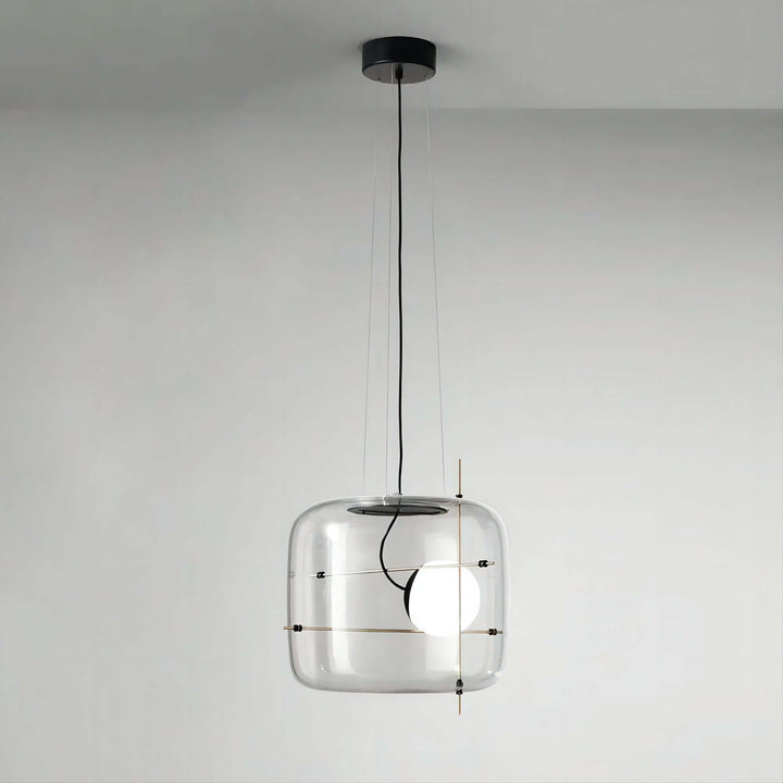 Lampe Pendante En Verre Plot