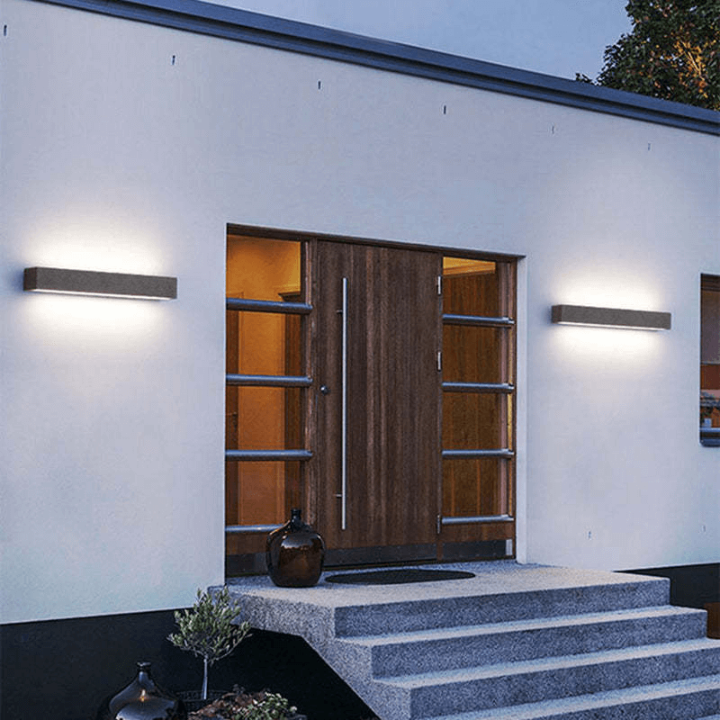 Applique Murale Extérieure LED Moderne - Éclairage Patio, Jardin