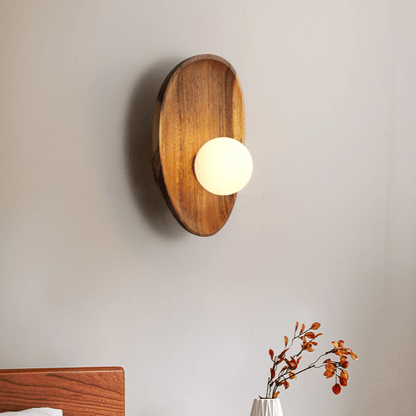 Applique Murale Bois Naturel - Éclairage Intérieur
