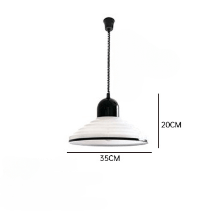 Lampe Pendante À Vent En Verre Crème Français