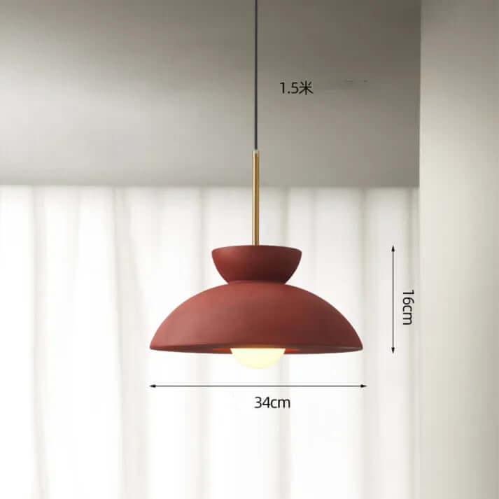 Lampe Pendante Simple Et Nordique Augustus Pour La Salle À Manger