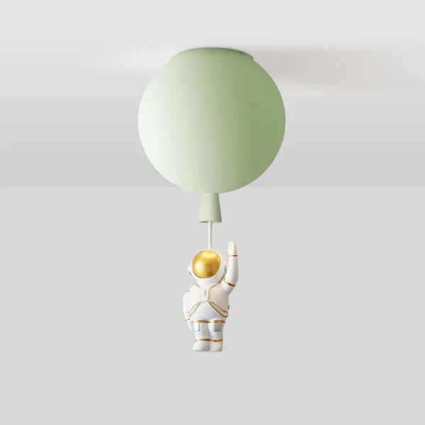 Plafonnier LED Moderne Lune/Astronautes