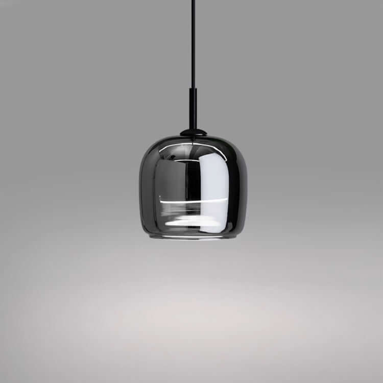 Lampe Pendante Nordique En Verre Noir