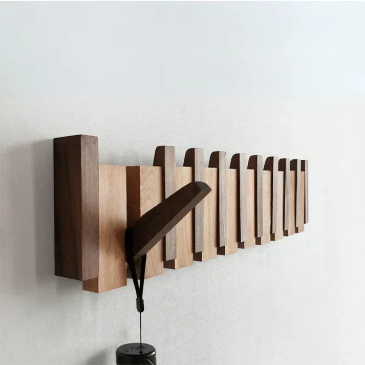 "Accroche-Mélodie murale élégante au design musical contemporain pour une décoration intérieure fonctionnelle"