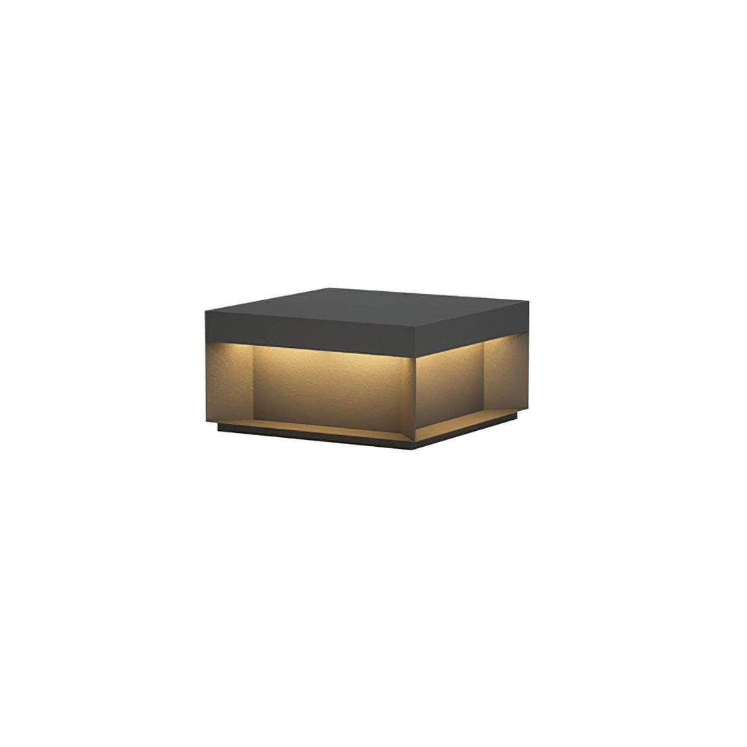 Boîtier Luminaire Extérieur - Éclairage Poteau Solaire LED