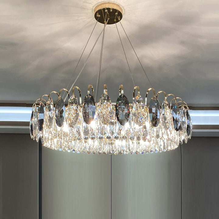 Lustre Cristal K9 - Éclat Moderne & Classique
