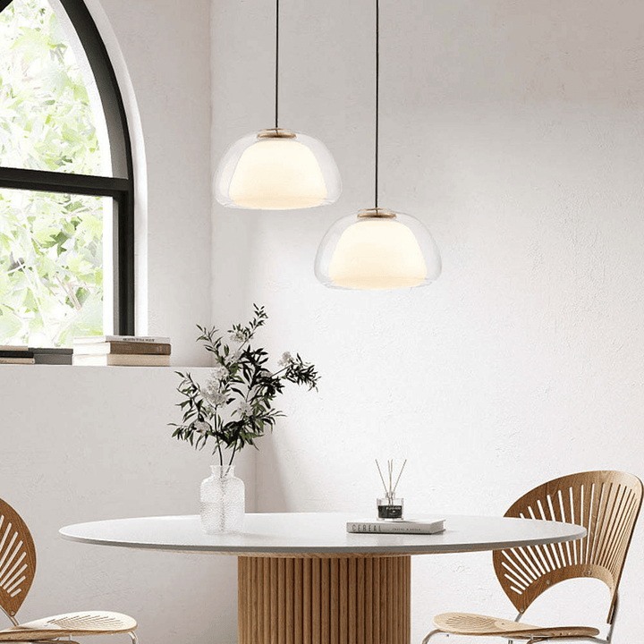 Suspension Lumineuse Verre - Éclairage Moderne Intérieur