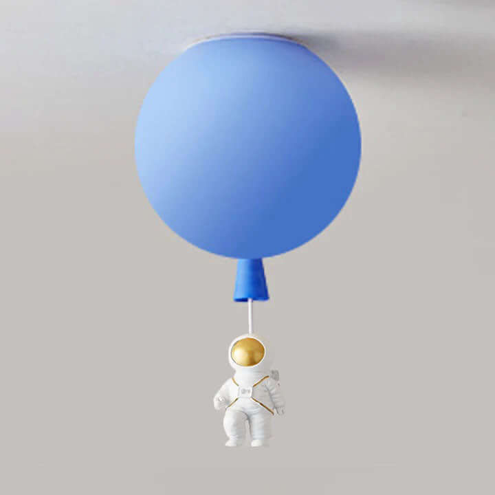 Plafonnier LED Moderne Lune/Astronautes