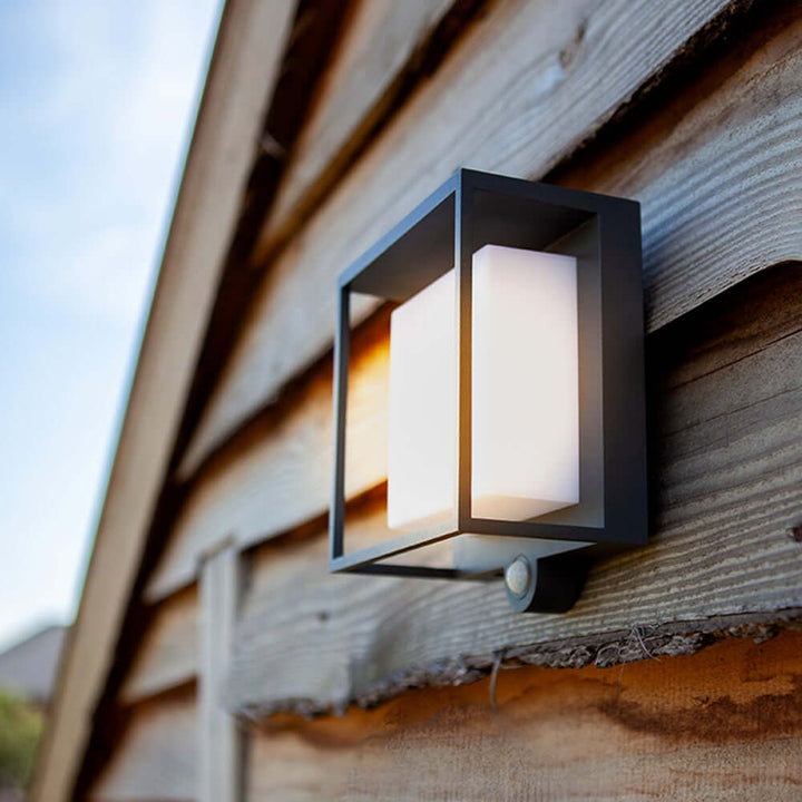 Lampe Murale Extérieure Solaire LED Rectangulaire IP65