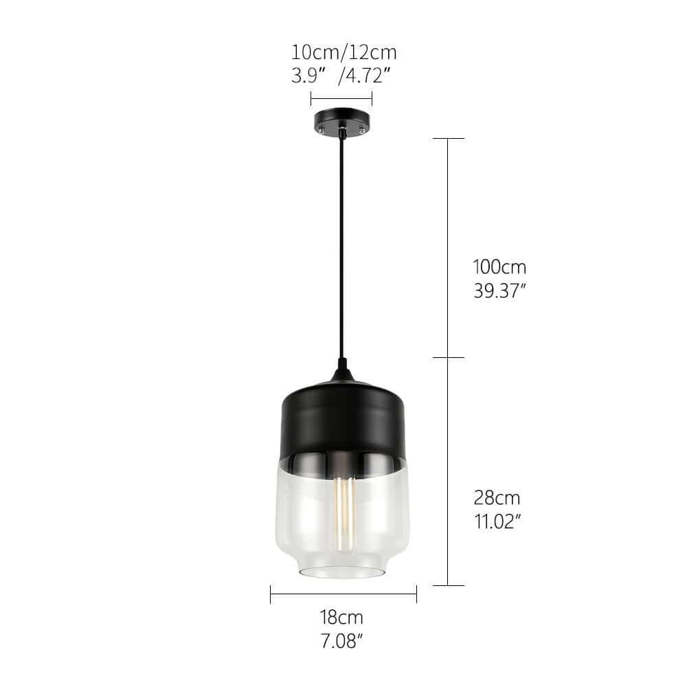 Suspension Tambour Verre - Luminaire Design