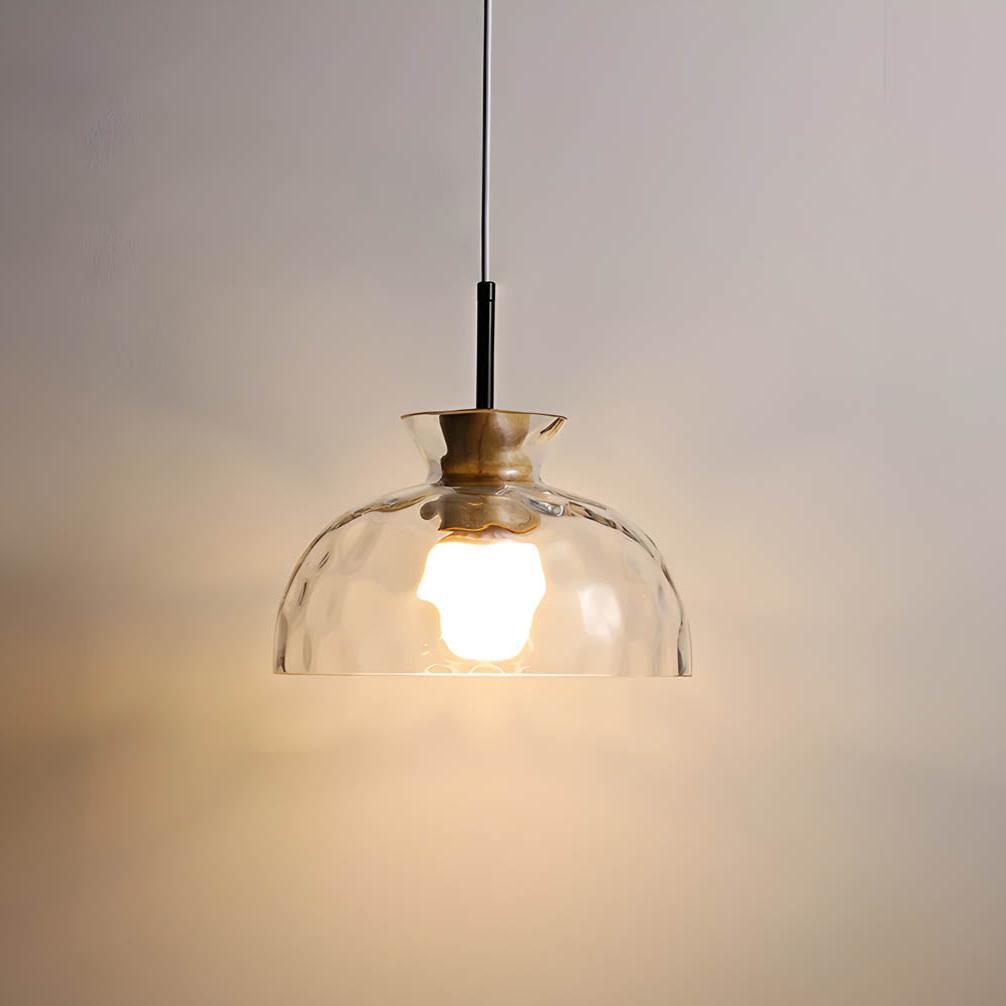 Lustre Design Verre - Éclairage Moderne Minimaliste