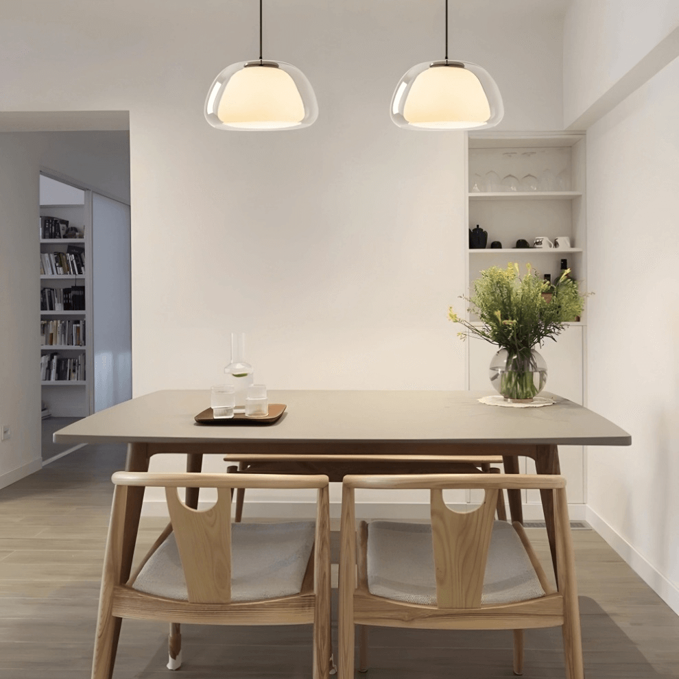 Suspension Lumineuse Verre - Éclairage Moderne Intérieur