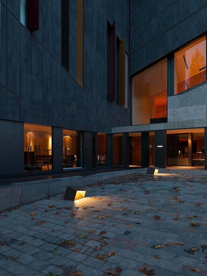 Lampe Solaire Extérieure Cube - Jardin Design