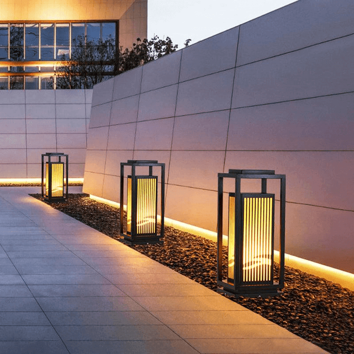 Lampe Solaire Extérieure - Éclairage Jardin Moderne