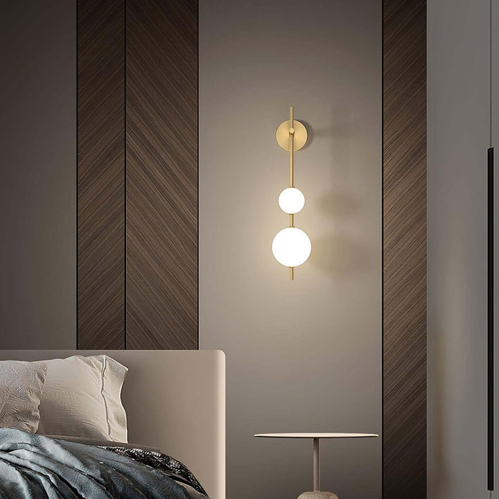 Lampe Murale À Globe Vertical