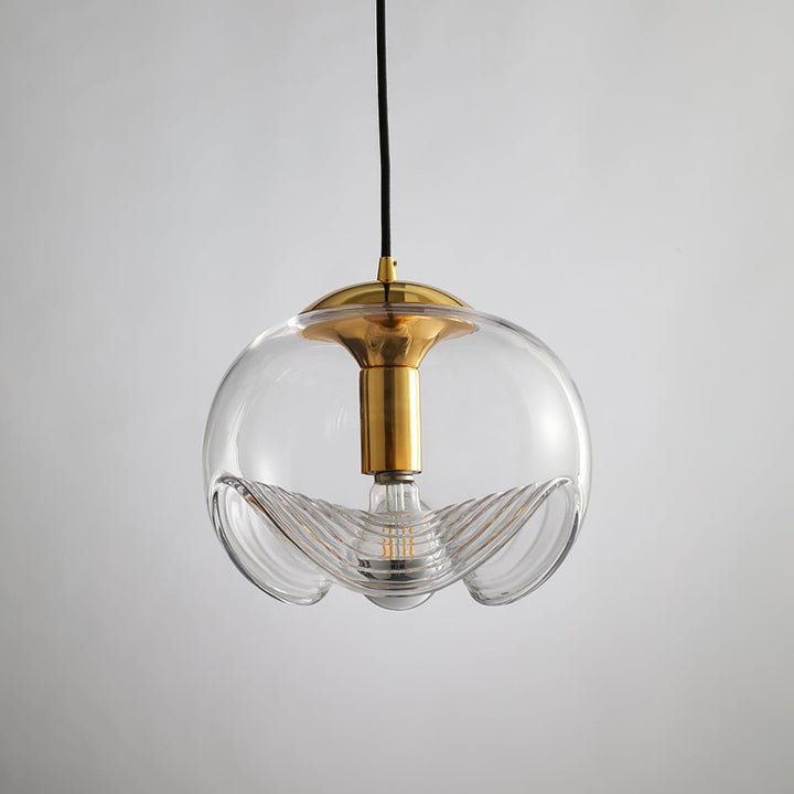 Suspension Design Ondulatoire - Éclairage Moderne