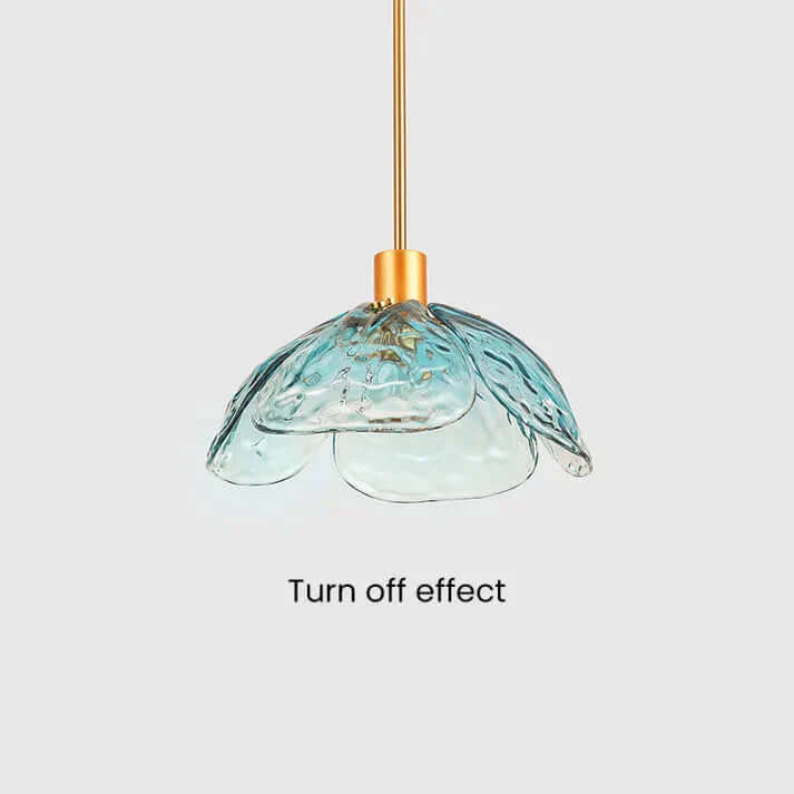 Lampe De Chevet Pendante Créative À Pétales De Fleurs