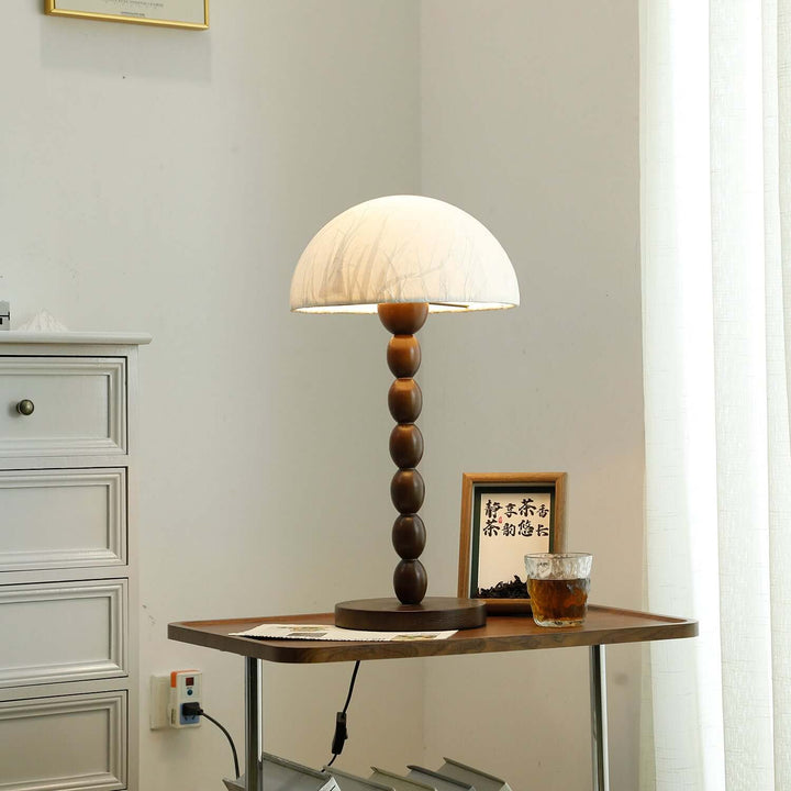 Lampe de table design abat-jour papier - Éclairage d'ambiance
