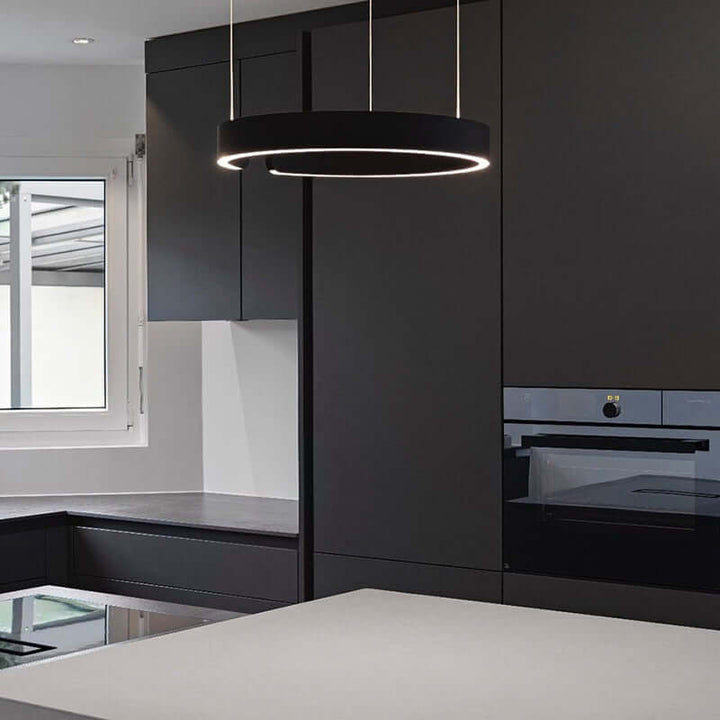 Suspension LED Ronde Moderne - Éclairage Intérieur Design