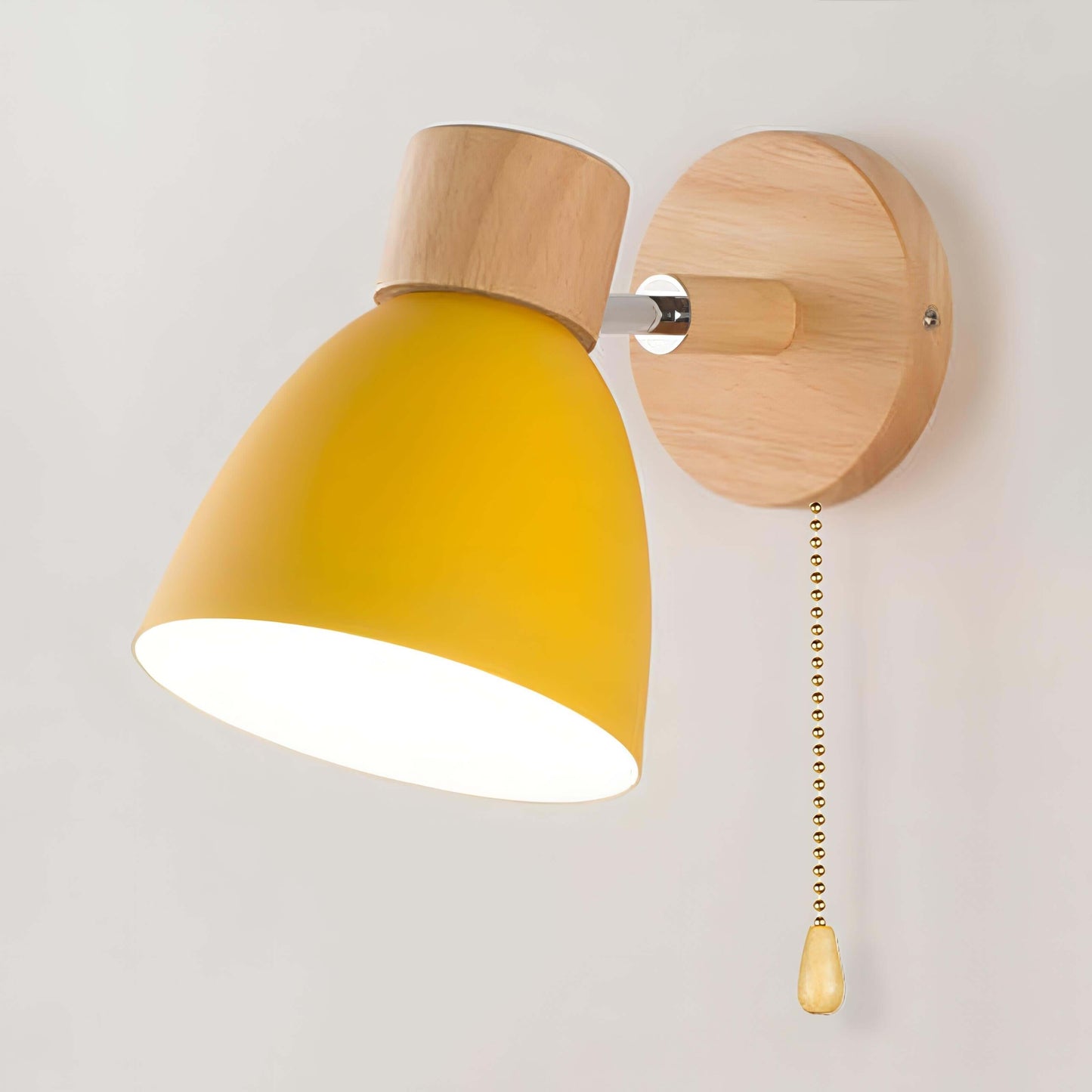 Lampe Murale Suspendue Nordique Moderne en Bois