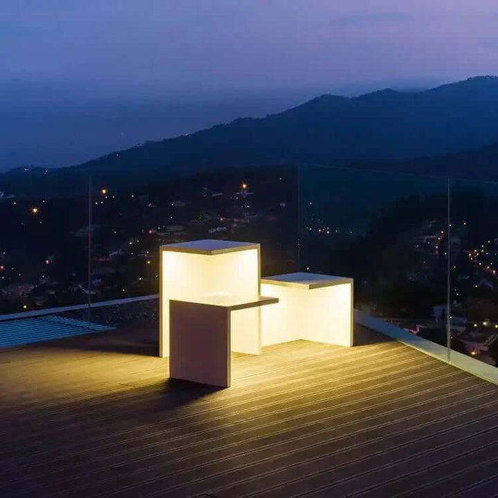 Lampe Solaire Extérieure Design Minimaliste