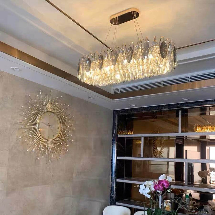 Lustre Cristal K9 - Éclat Moderne & Classique