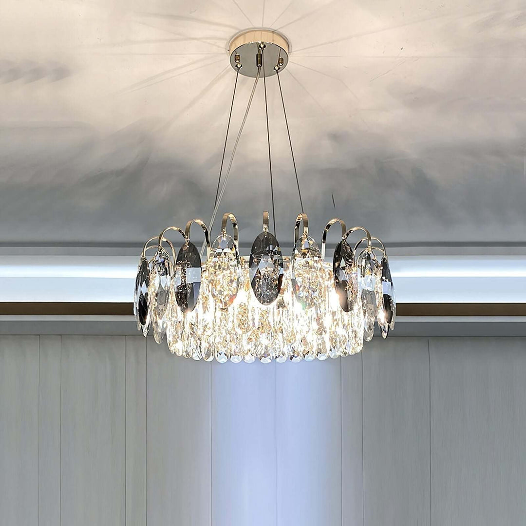 Lustre Cristal K9 - Éclat Moderne & Classique