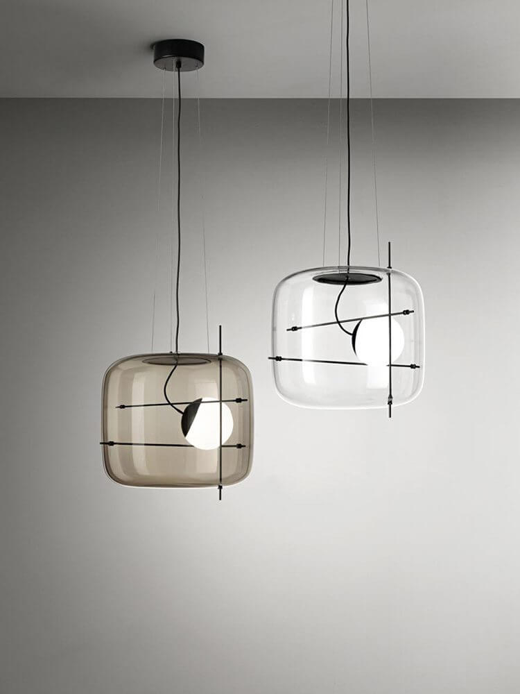 Lampe Pendante En Verre Plot