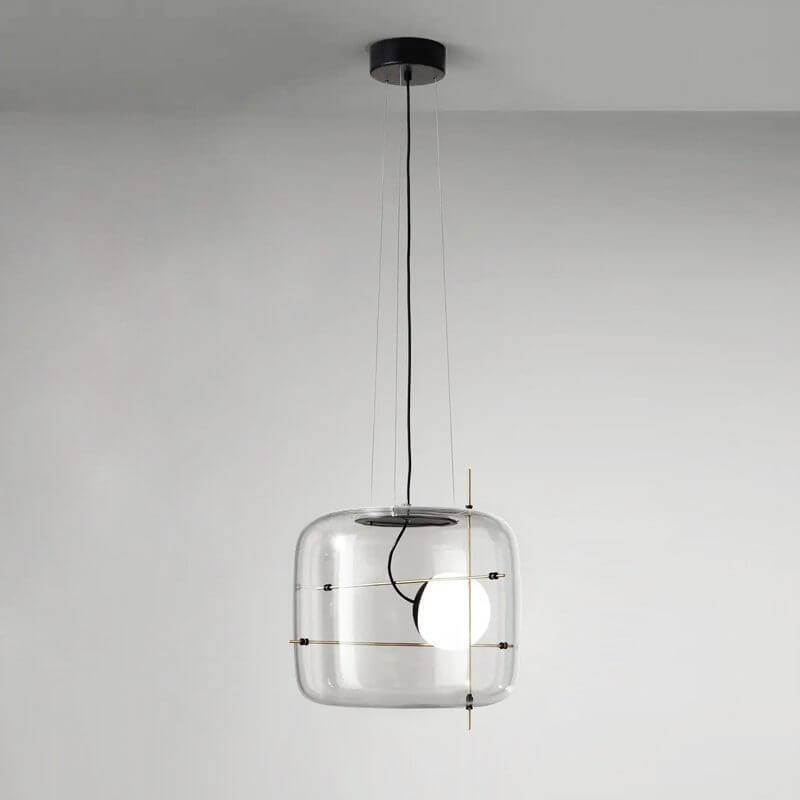 Lampe Pendante En Verre Plot