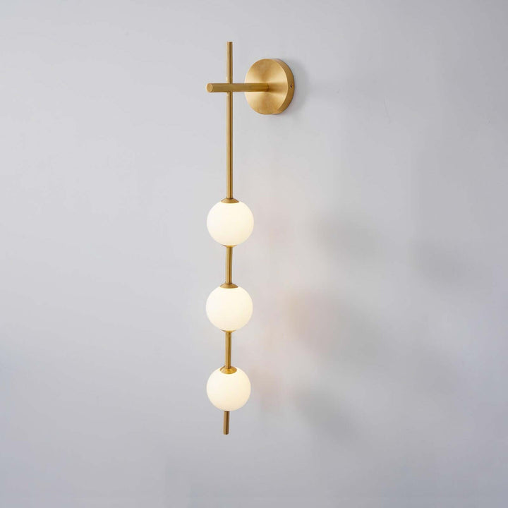 Applique Murale Globe Vertical - Éclairage Minimaliste Chic