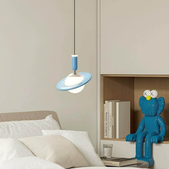 Suspension Design Anneaux Lumineux LED - Décoration Intérieure