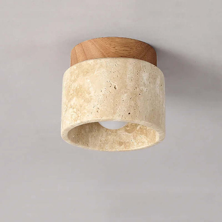 Plafonnier Crème Minimaliste Japonais - Éclairage d'ambiance