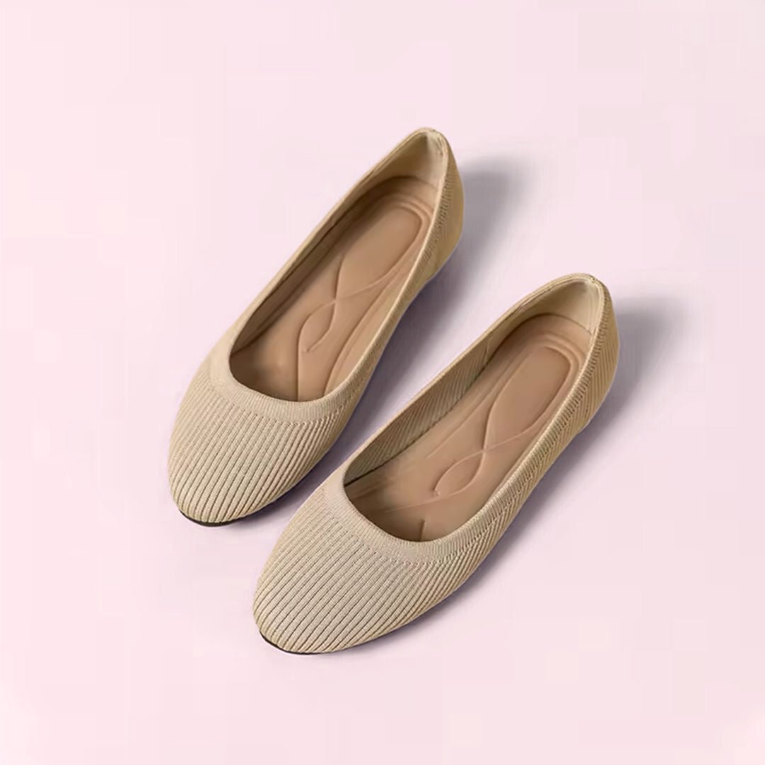 "Ballerines orthopédiques femmes, élégantes, confortables, soutien optimal, design moderne, couleurs variées."