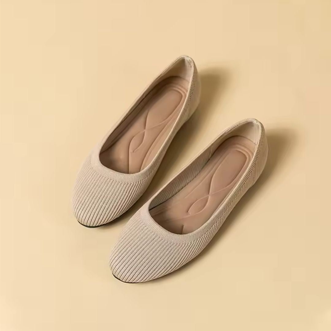 "Ballerines orthopédiques femmes, élégantes, confortables, soutien optimal, design moderne, couleurs variées."