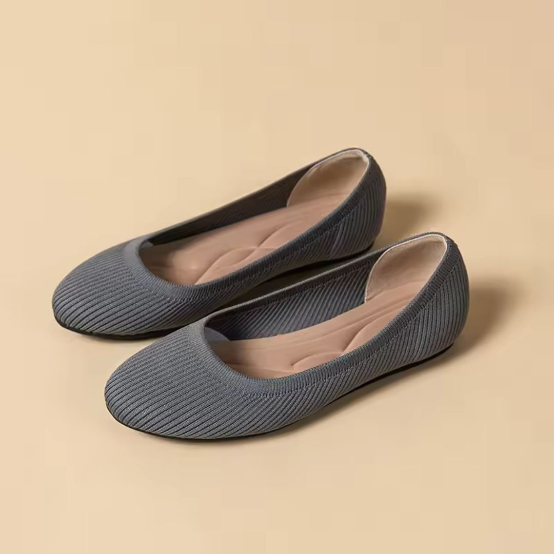 "Ballerines orthopédiques femmes, élégantes, confortables, soutien optimal, design moderne, couleurs variées."