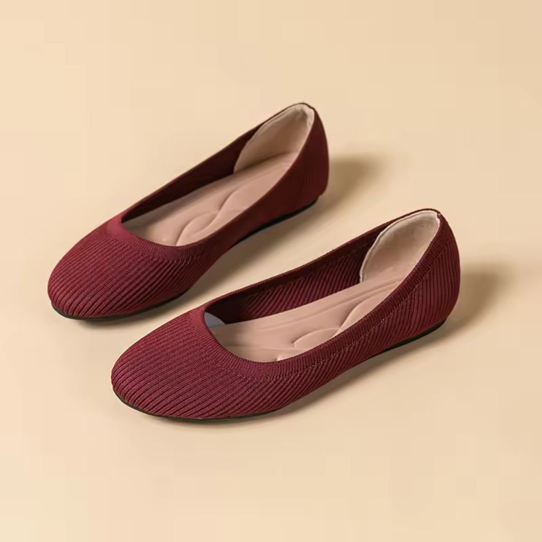 "Ballerines orthopédiques femmes, élégantes, confortables, soutien optimal, design moderne, couleurs variées."