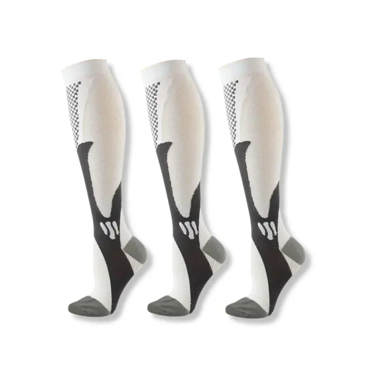 "Bas de compression médicaux, confortables, ergonomiques, accélérant la circulation sanguine pour jambes en toutes occasions.