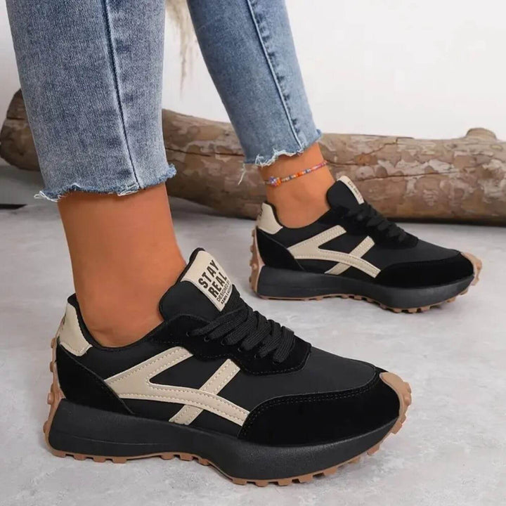 Baskets vertes confortables pour femmes avec ajustement respirant et style moderne, idéales pour un usage quotidien.