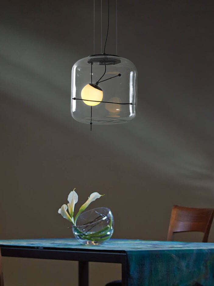 Lampe Pendante En Verre Plot