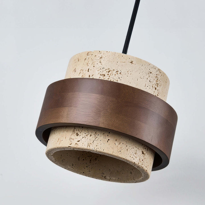 Ascend Retro Stone Wabi-Sabi Pendentif