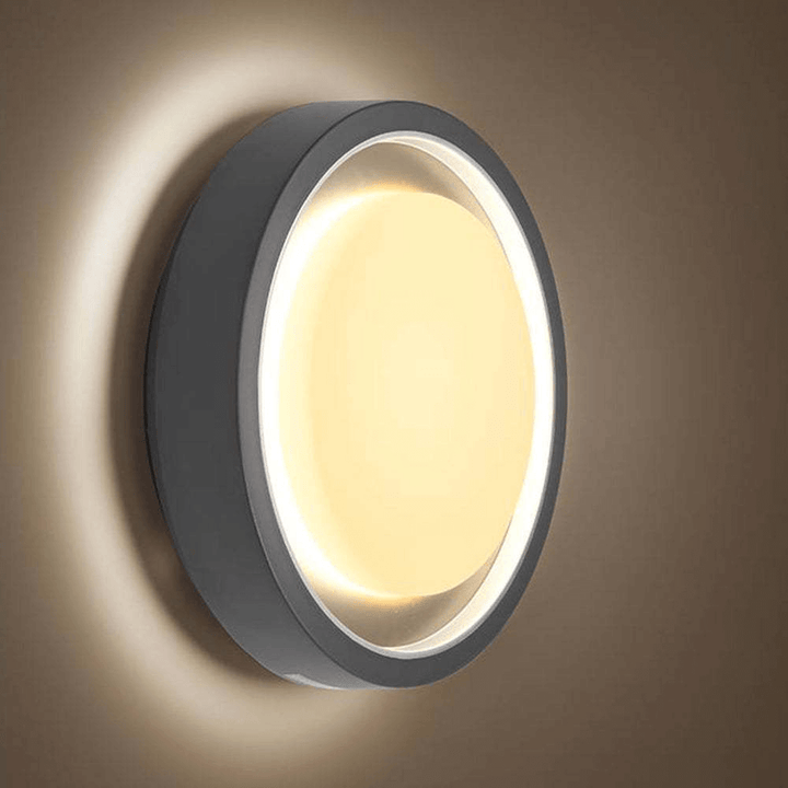 Lampe Murale Extérieure LED Moderne - Plafonnier Intégré