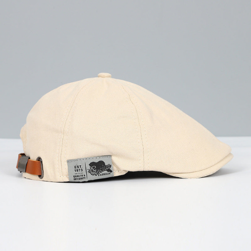 "Béret homme ajustable chic, style classique, diverses couleurs, confort optimal, accessoire élégant et intemporel."