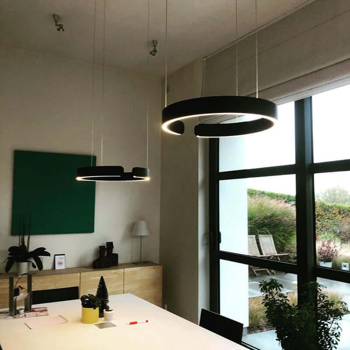 Suspension LED Ronde Moderne - Éclairage Intérieur Design