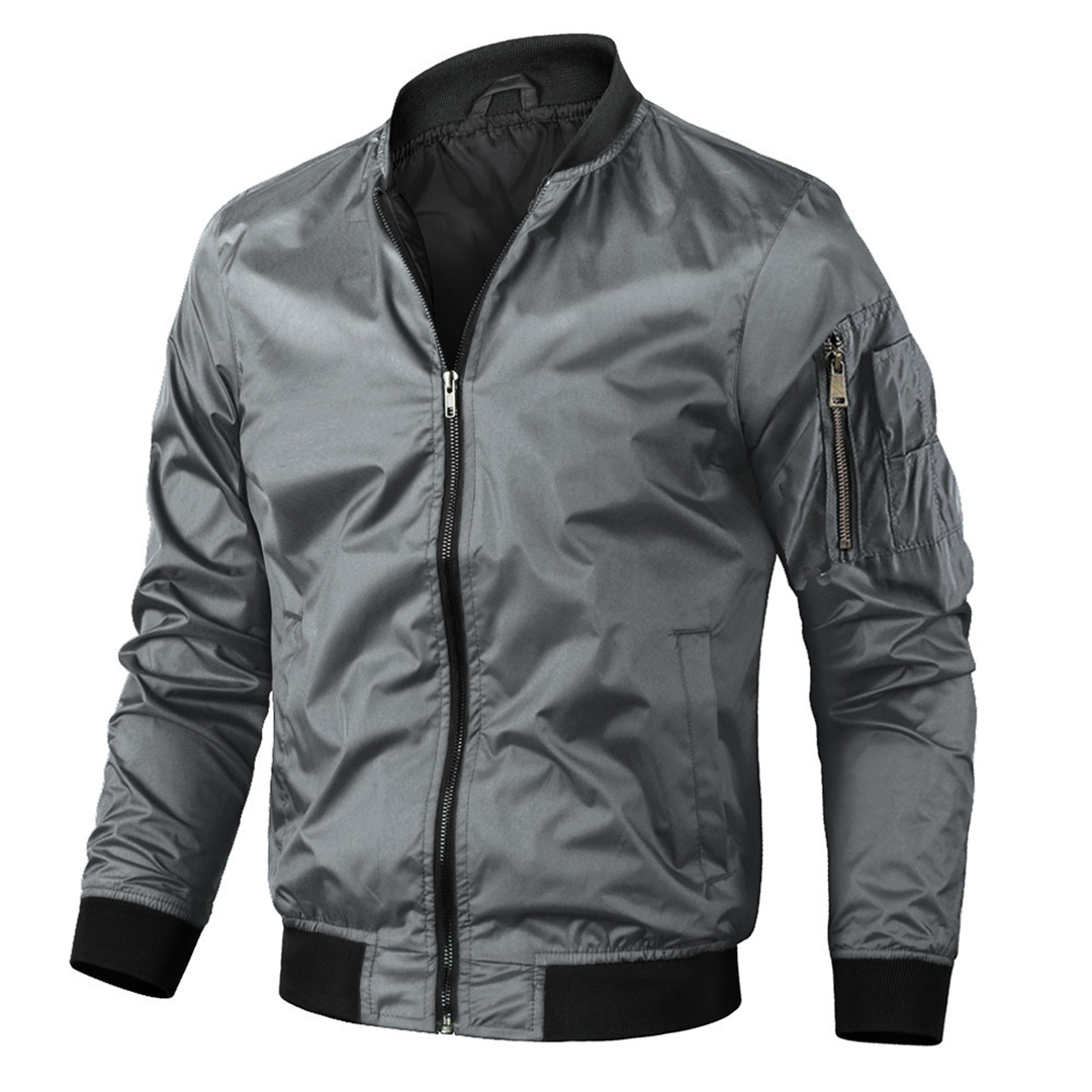 "Blouson bomber homme vert élégant et moderne"