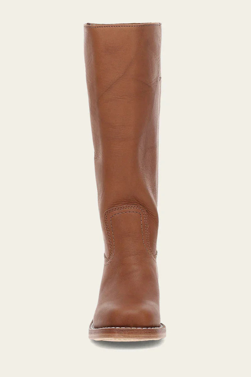 "Bottes en cuir foncé pour femmes, élégantes et confortables, style raffiné et intemporel pour toutes les occasions."