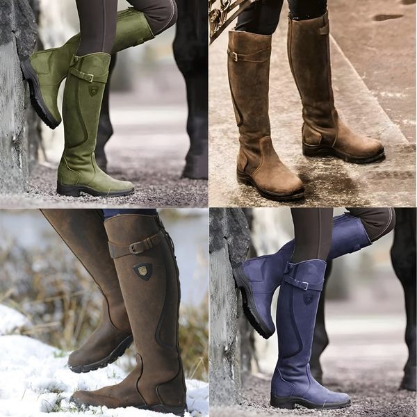 "Bottes imperméables élégantes pour femmes, couleur noire, finitions modernes, idéales par temps de pluie, confort optimal."